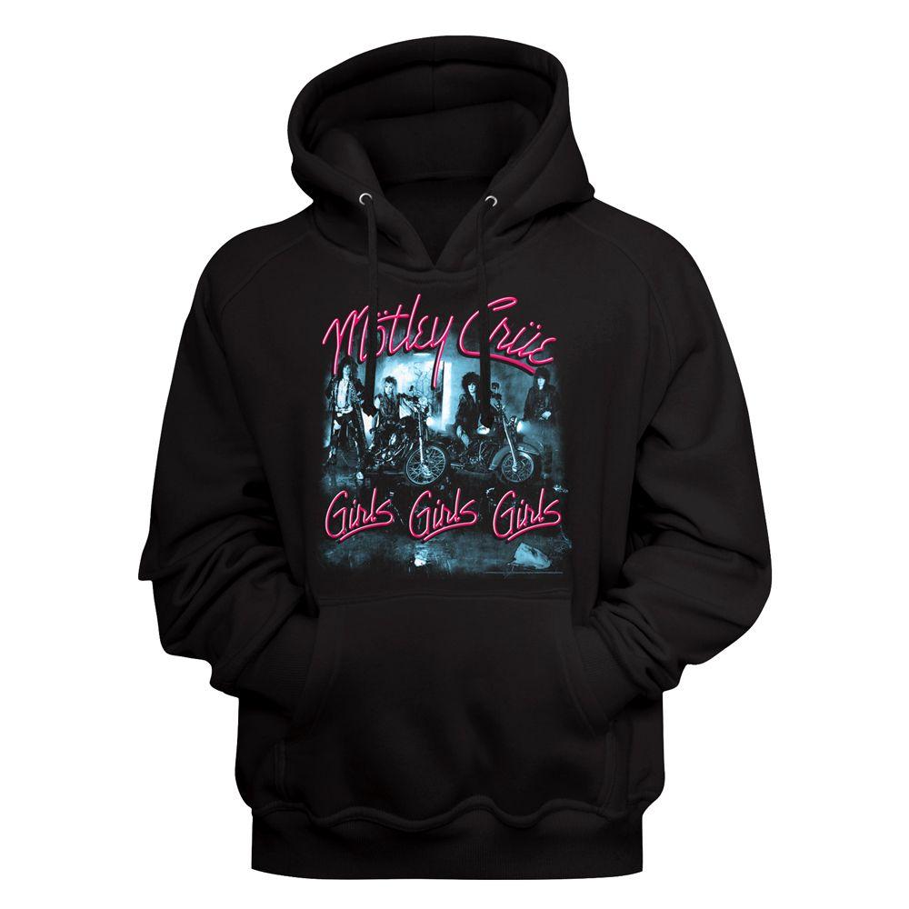 Motley Crue Girls Girls Girls Pullover Hoodie