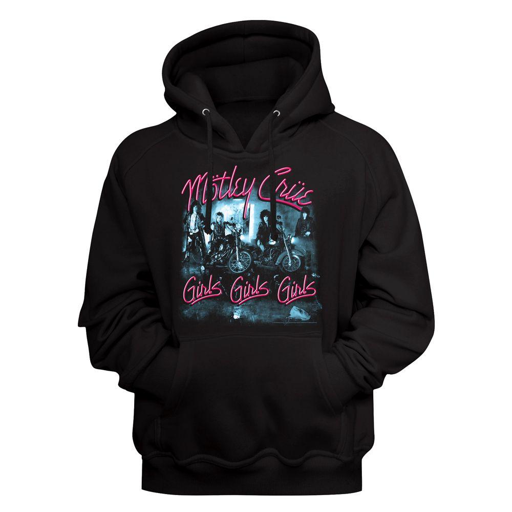 Shirt Motley Crue Girls Girls Girls Pullover Hoodie