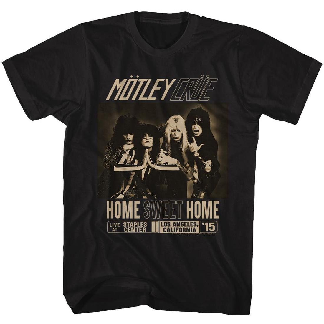 Motley Crue Home Sweet Home Poster T-Shirt