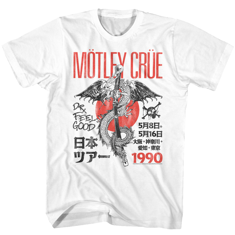 Shirt Motley Crue Japan Tour 1990 T-Shirt
