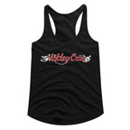 Motley Crue Logo Juniors Racer Back Tank Top