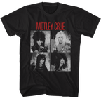 Motley Crue Shout Black and White Cover T-Shirt