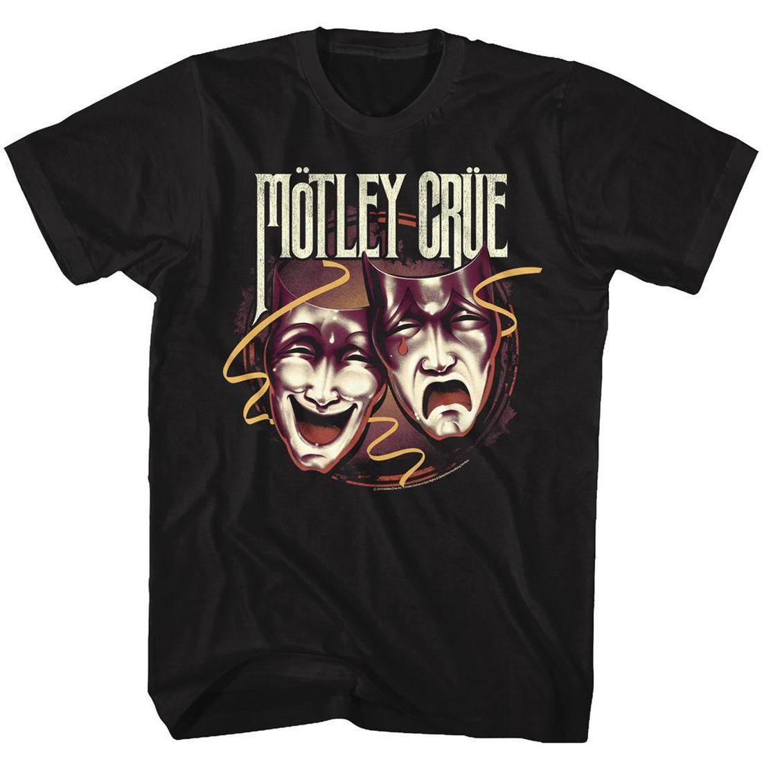 Motley Crue Theatre of Pain Masks T-Shirt