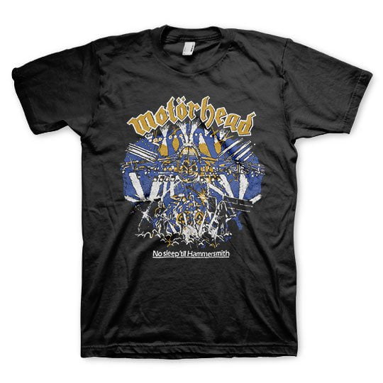 Shirt Motorhead No Sleep Til Hammersmith Official T-Shirt