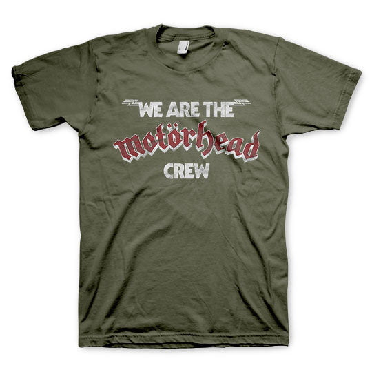 Motorhead We Are The Crew Official T-Shirt