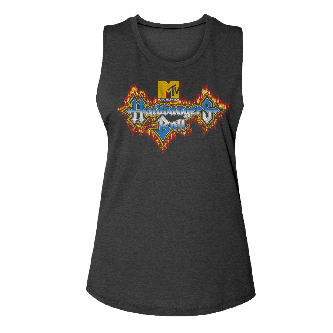 MTV Headbangers Ball Fire Logo Women's Tank Top MTV512-329S, MTV512-329M, MTV512-329L, MTV512-329XL, MTV512-329XXL