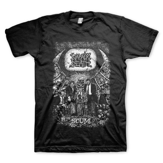 Shirt Napalm Death Scum Official T-Shirt