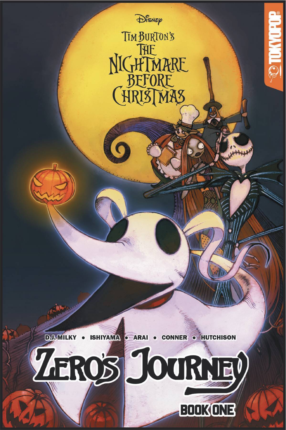 Nightmare Before Christmas Zero's Journey Book One STL088088