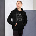 Black / S Ouija Board Pullover Hoodie 3648236_5530