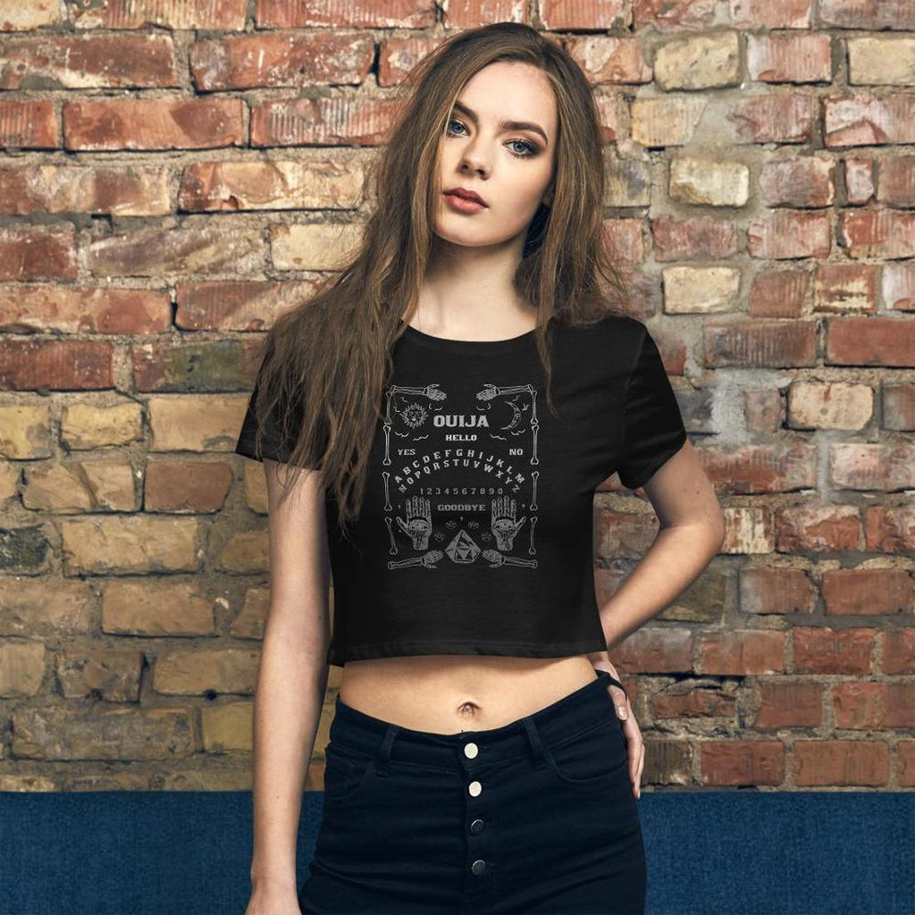 XS/SM Ouija Board Women’s Crop Top Tee 5376543_7317