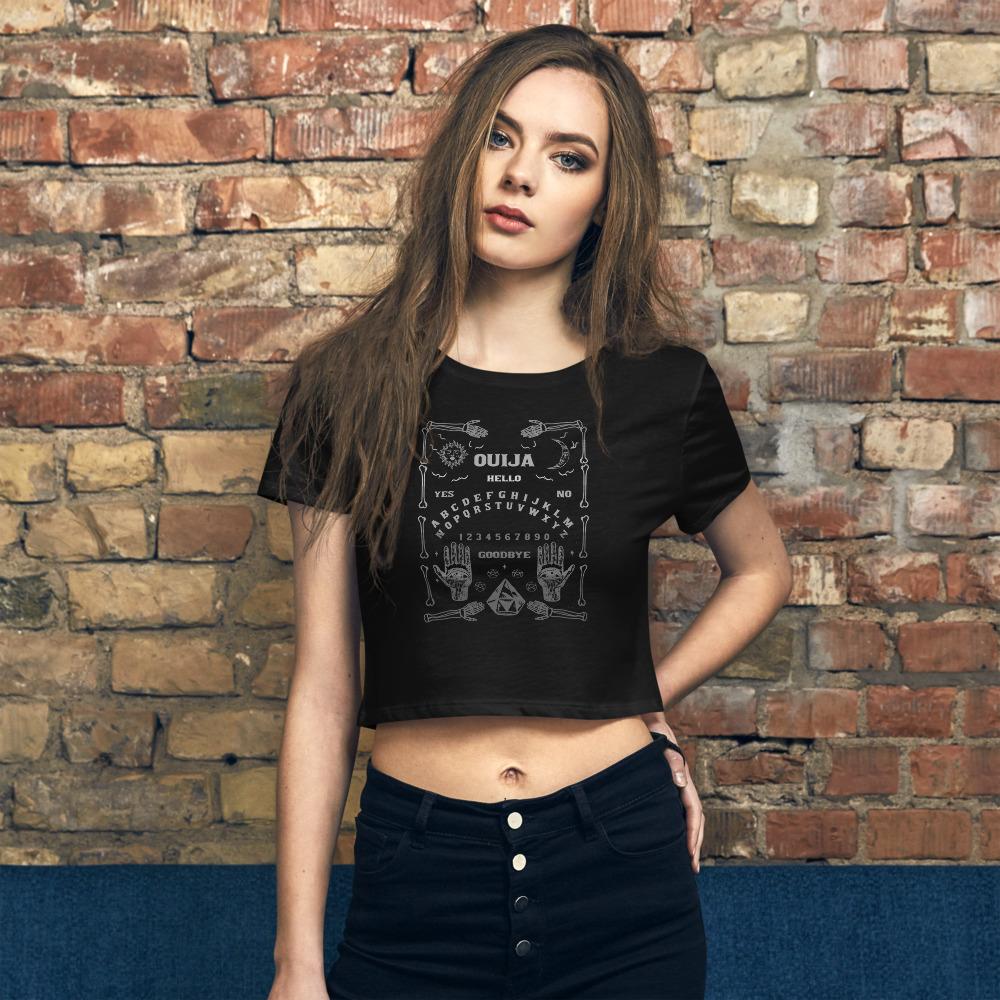 XS/SM Ouija Board Women’s Crop Top Tee 5376543_7317