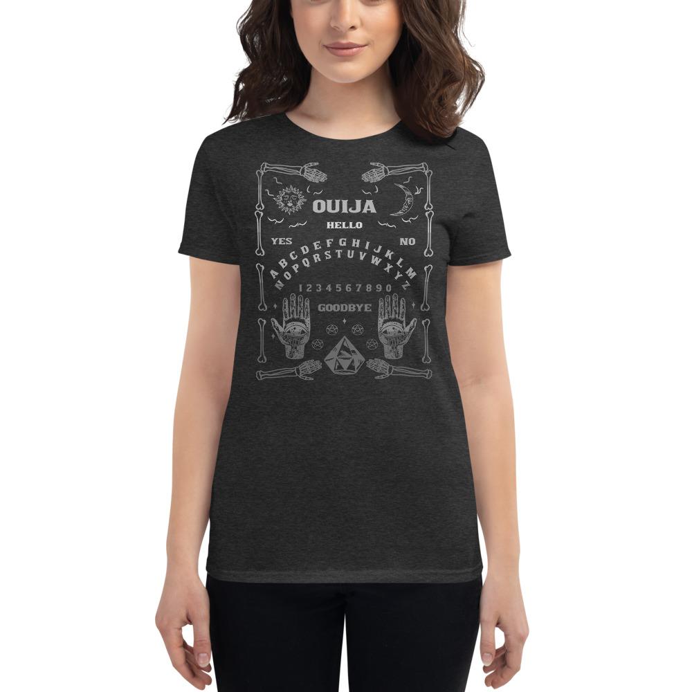 Heather Dark Grey / S Ouija Board Women's Premium T-Shirt 8367415_6317