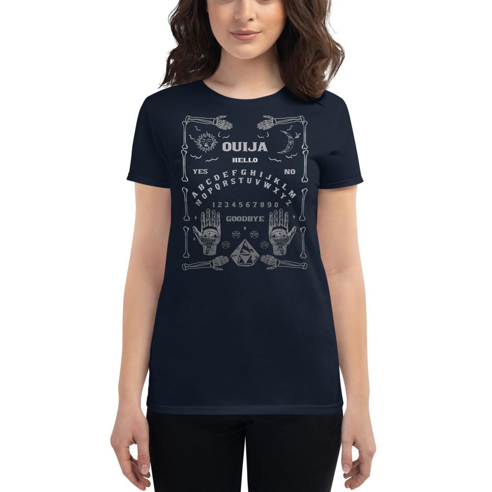Navy / S Ouija Board Women's Premium T-Shirt 8367415_4937