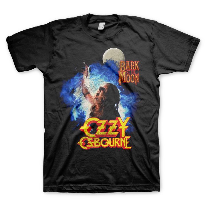 Shirt Ozzy Osbourne Bark at the Moon Official T-Shirt