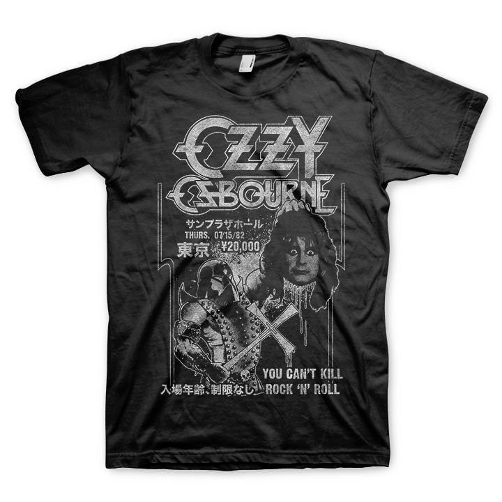 Ozzy Osbourne Executioner Japan Official T-Shirt