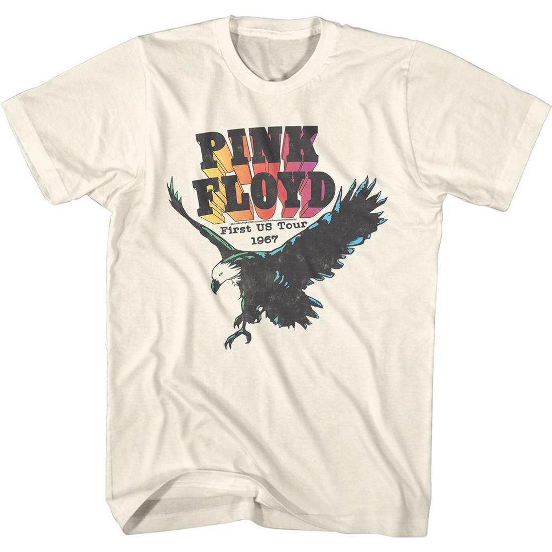 Pink Floyd - 1967 First US Tour Slim Fit T-Shirt