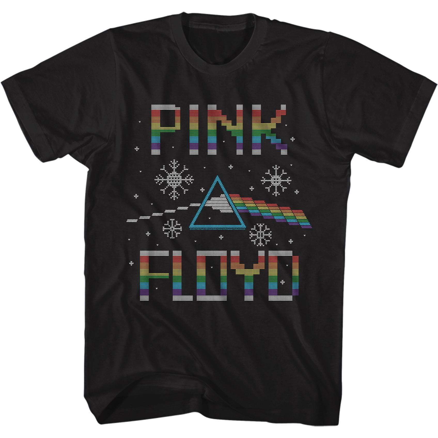 Pink Floyd - Dark Side Christmas Slim Fit T-Shirt