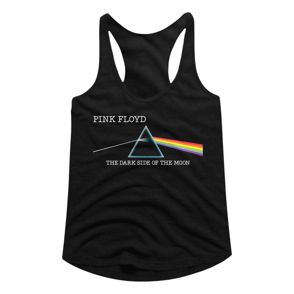 Shirt Pink Floyd Dark Side Classic Juniors Racer Back Tank Top