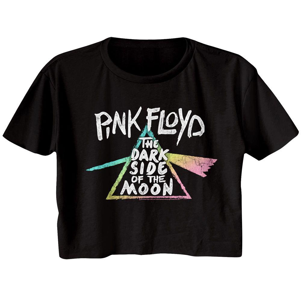 Women's Shirts Pink Floyd Dark Side Gradient Women's Crop Top