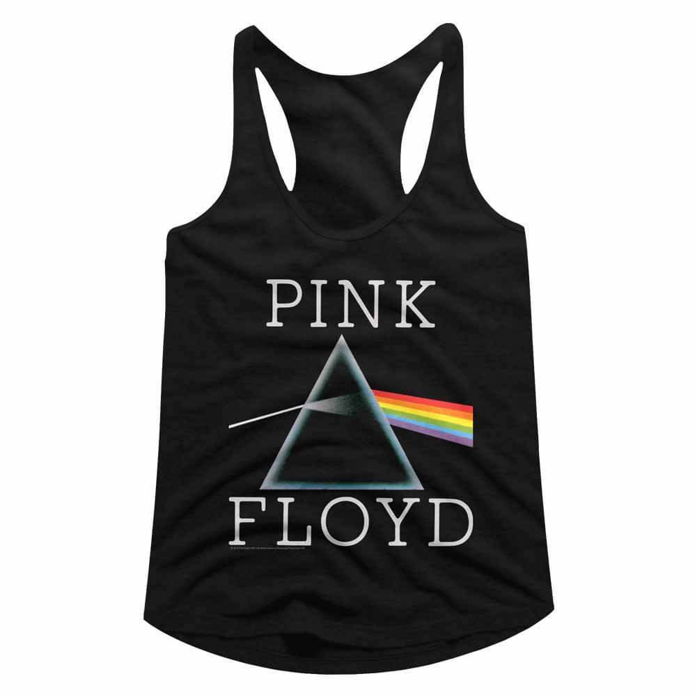 Shirt Pink Floyd Prism Juniors Racer Back Tank Top