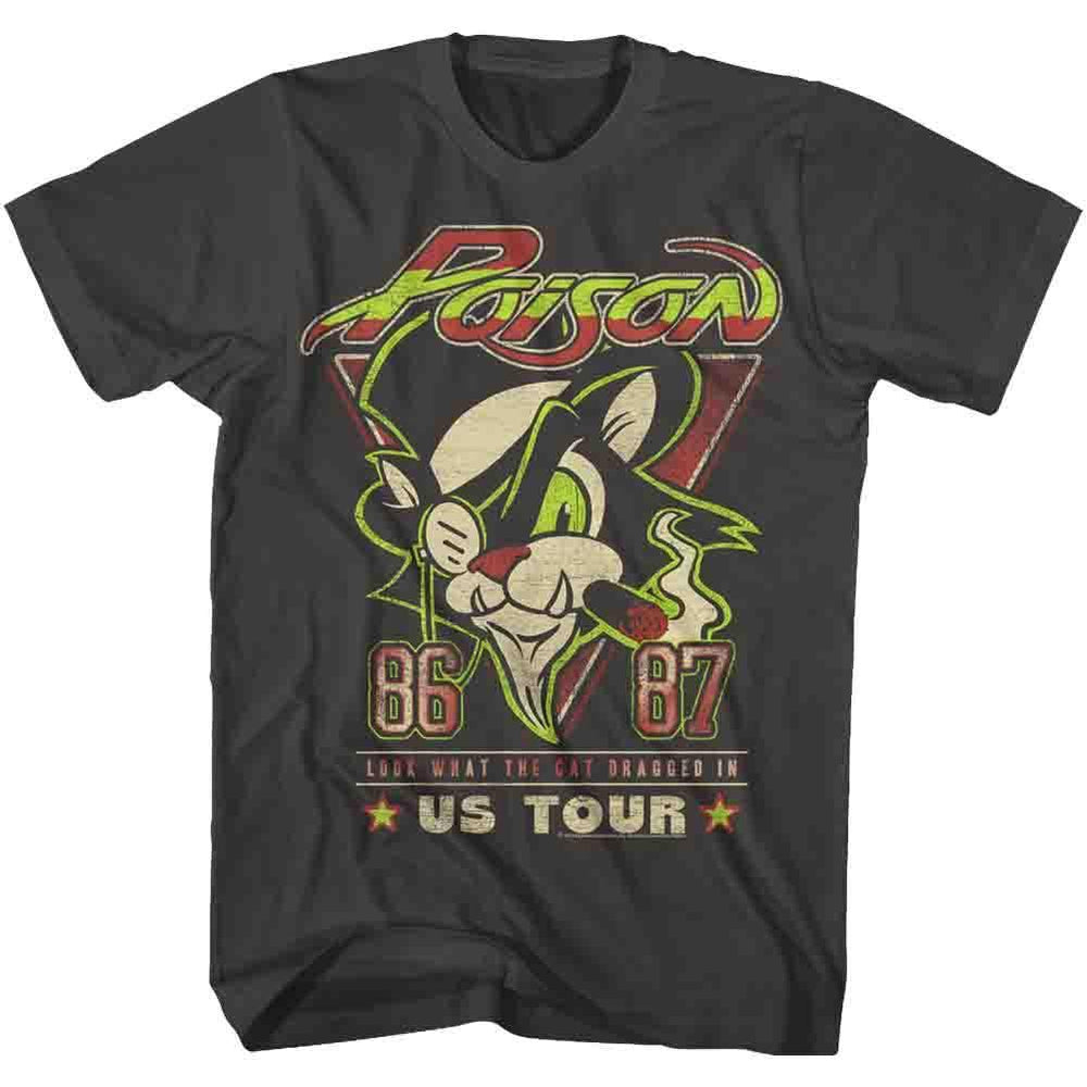 Shirt Poison Cat 86 Tour T-Shirt