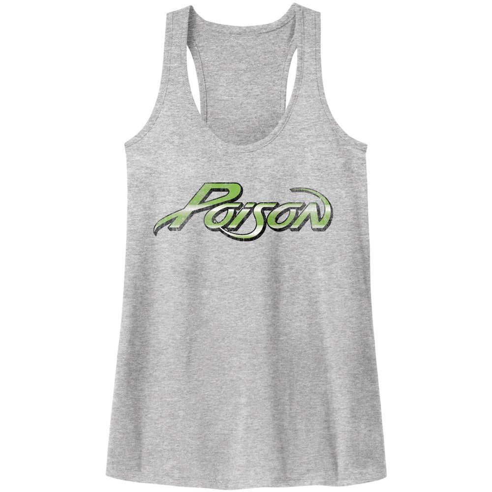 Shirt Poison Logo Juniors Racer Back Tank Top