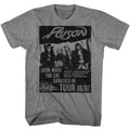 Poison Look What The Cat Dragged In Tour Poster T-Shirt