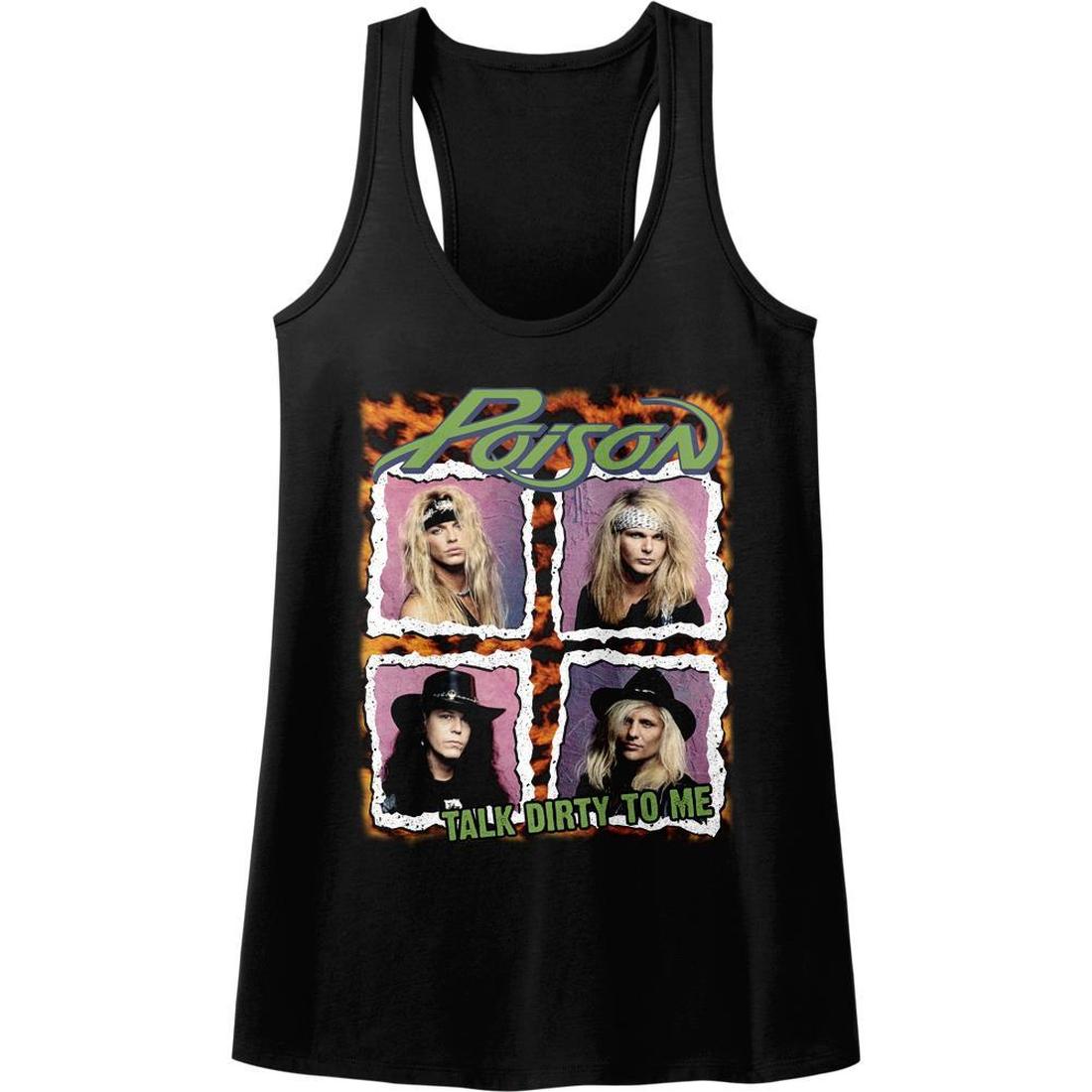 Poison Squares Women's Racer Back Tank Top