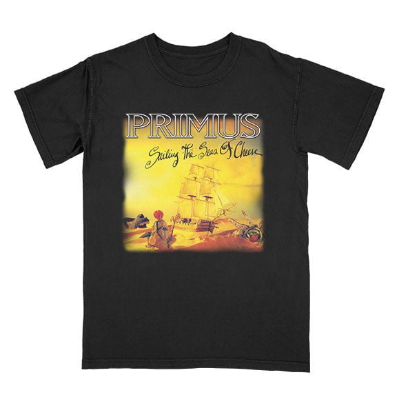 Primus Sailing the Seas of Cheese Official T-Shirt