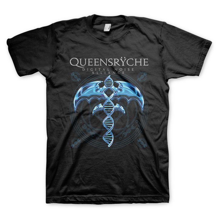 Shirt Queensryche DNA Official T-Shirt