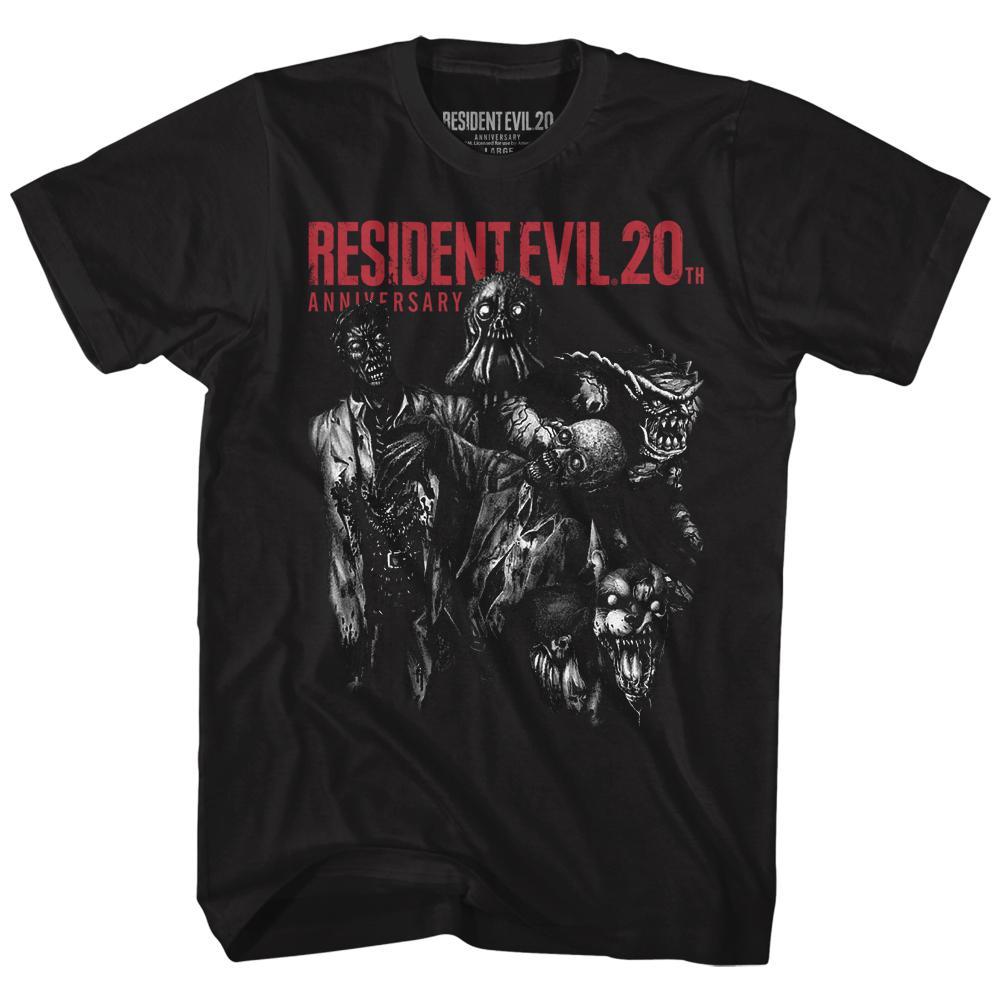 Resident Evil 20th Anniversary Monsters Slim Fit T-Shirt