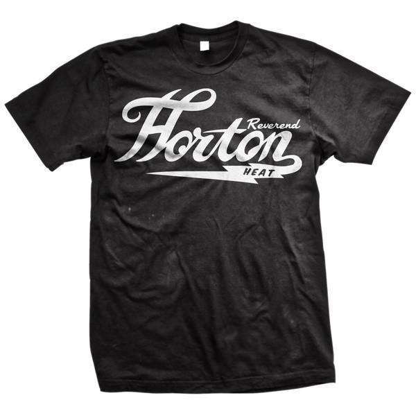 Reverend Horton Heat Classic Logo Black T-Shirt