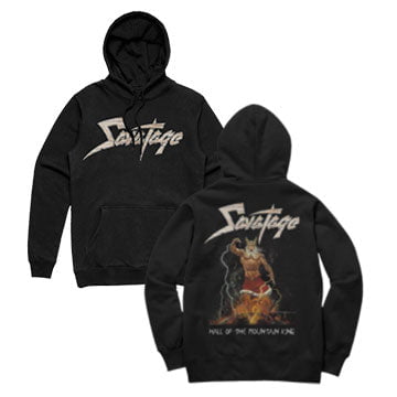 Shirt Savatage Hall of the Mountain King Official Pullover Hoodie
