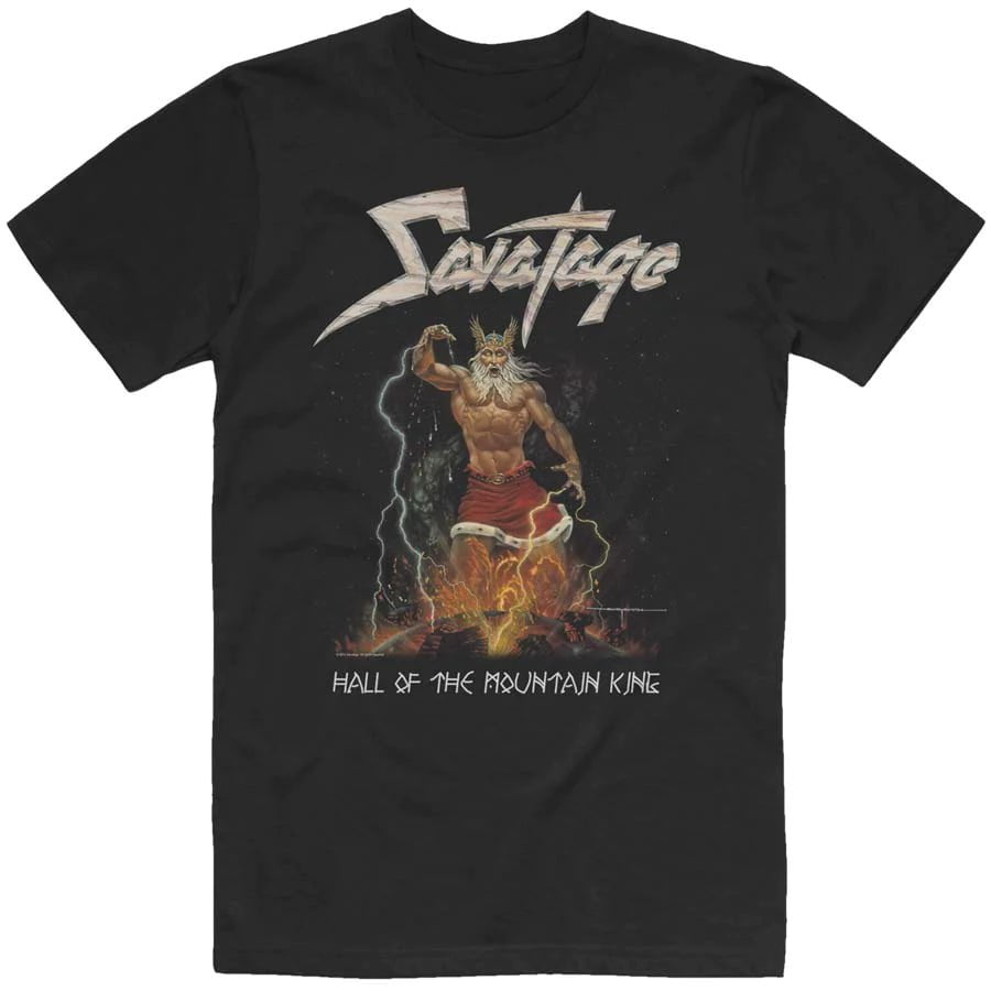Shirt Savatage Hall of the Mountain King Official T-Shirt