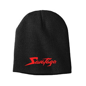 Beanie One Size Fits All Savatage Red Logo Official Beanie