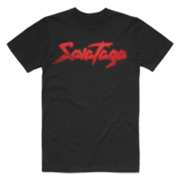 Shirt Savatage Red Logo Official T-Shirt