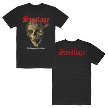 Shirt Savatage The Dungeons Are Calling Official T-Shirt