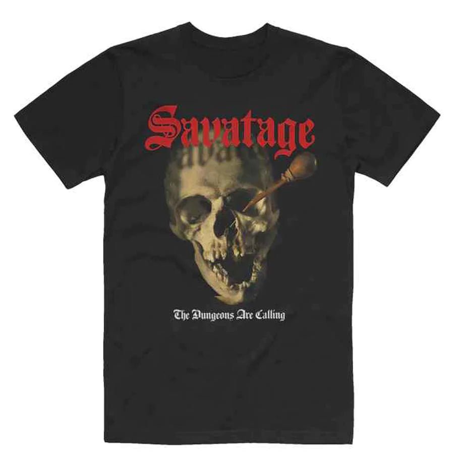 Savatage The Dungeons Are Calling Official T-Shirt