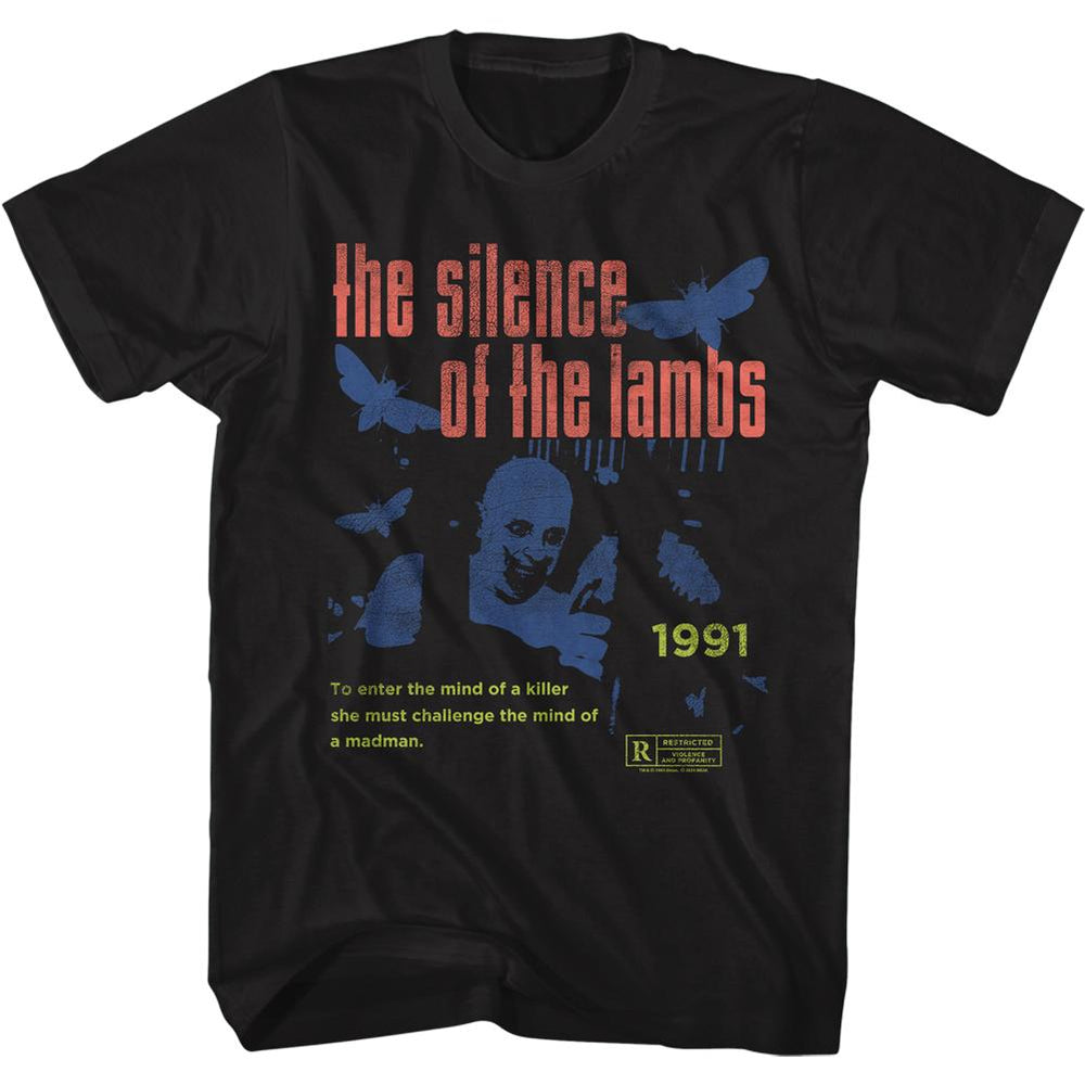 Shirt Silence of the Lambs 1991 Movie Poster Slim Fit T-Shirt