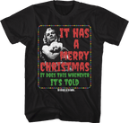 Silence of the Lambs It Has a Merry Christmas T-Shirt
