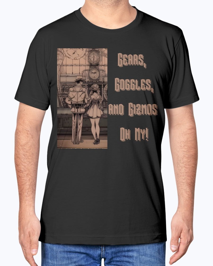 Shirts Black / XS Steampunk Gears, Goggles and Gadgets Oh My T-shirt