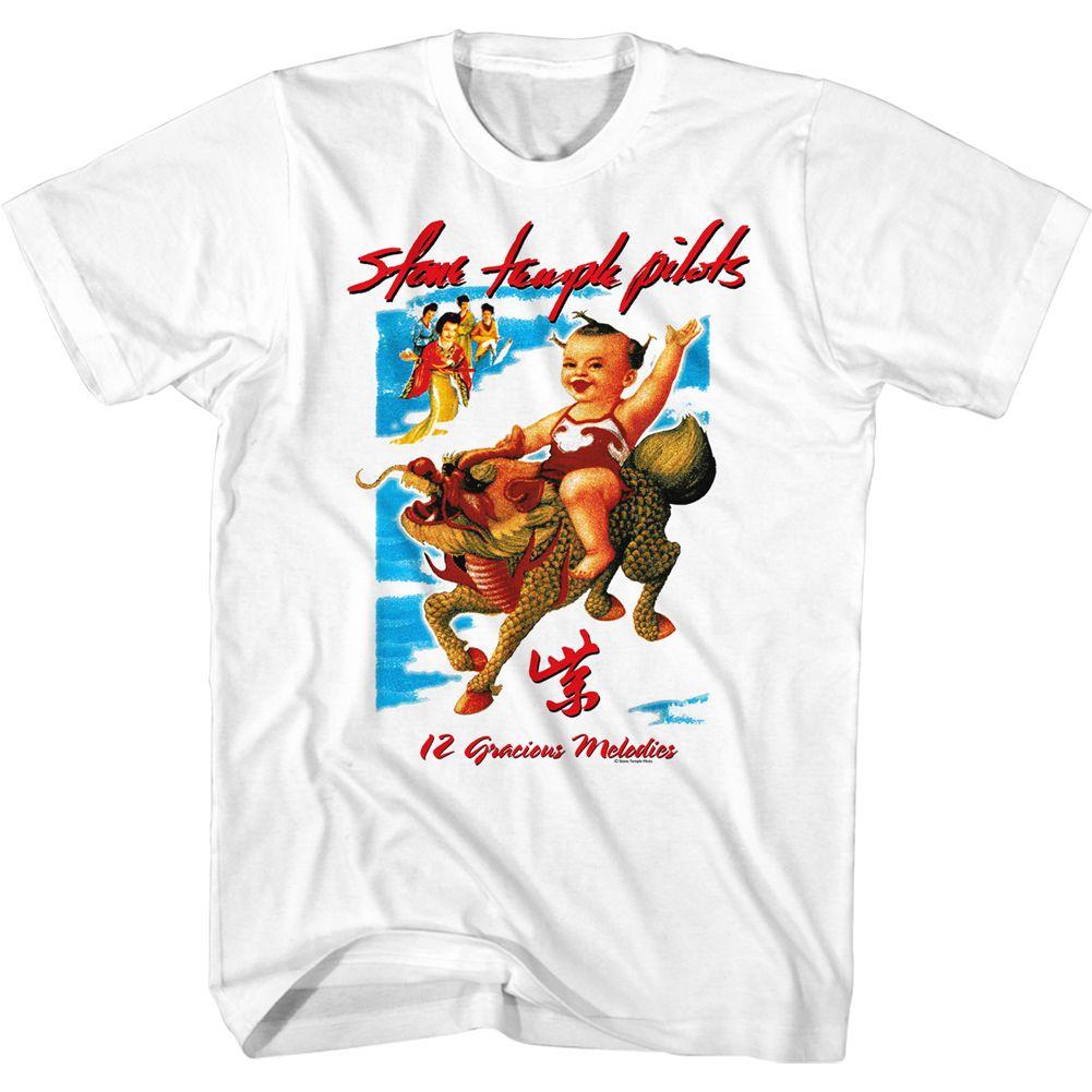 Shirt Stone Temple Pilots 12 Gracious Melodies Slim Fit T-Shirt