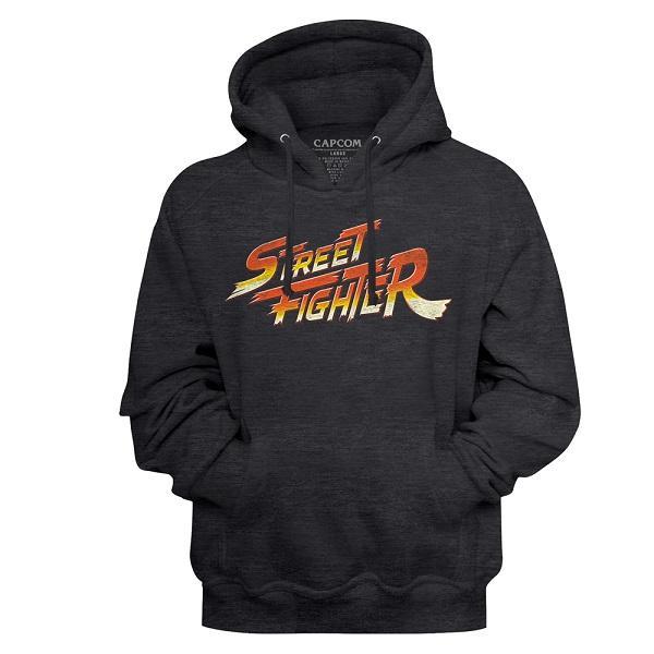 Shirt Street Fighter Logo Pullover Hoodie