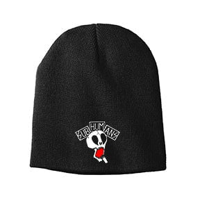 Beanie One Size Fits All Subhumans Skull Logo Official Beanie