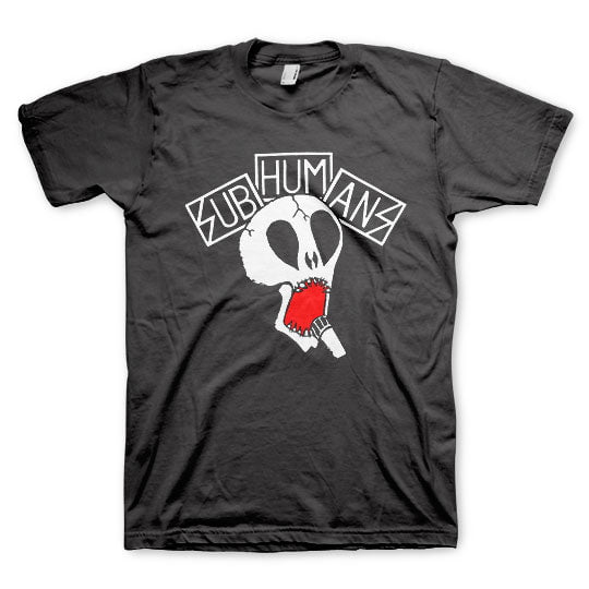 Subhumans Skull Logo Official T-Shirt