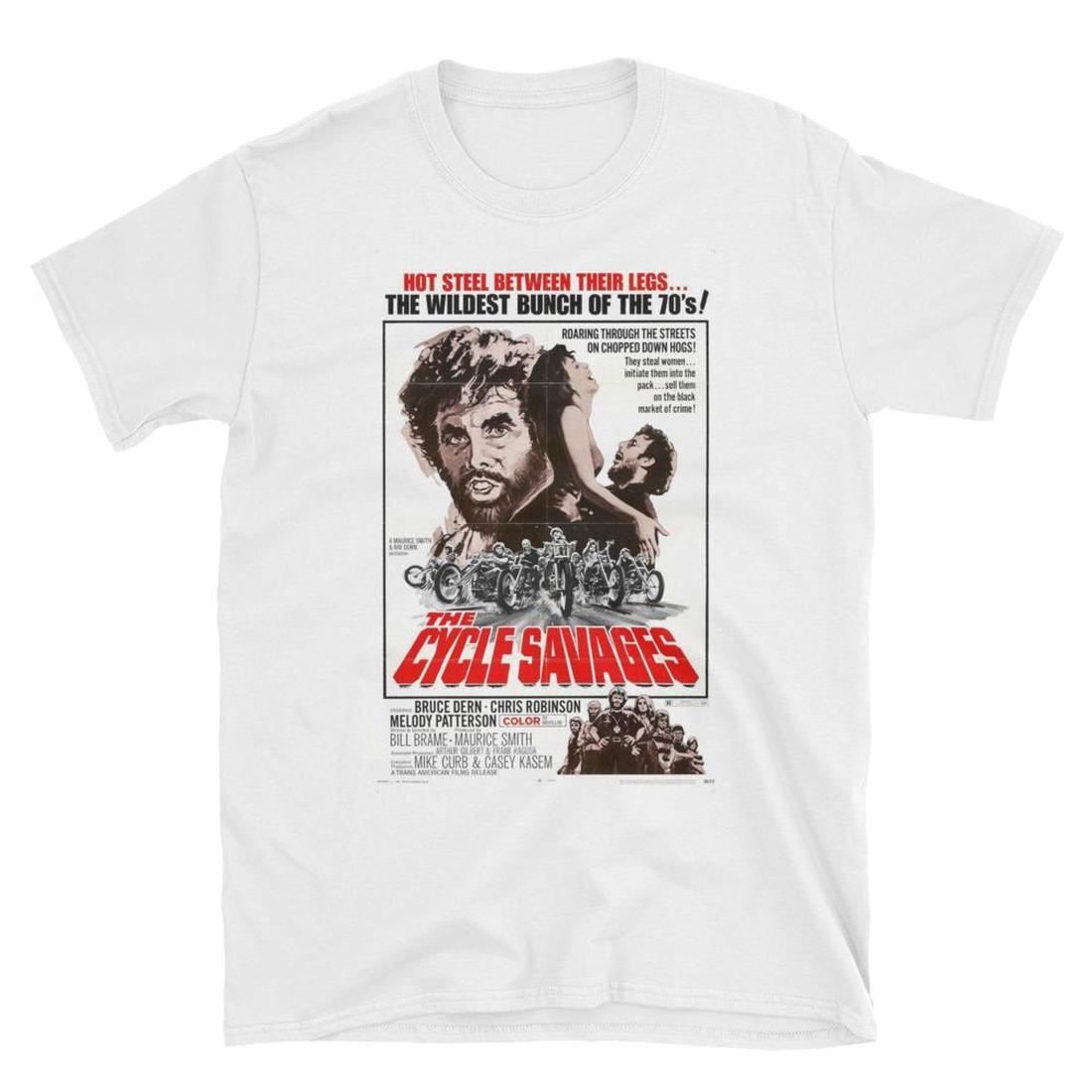 S The Cycle Savages Cult Movie T-Shirt 3981311