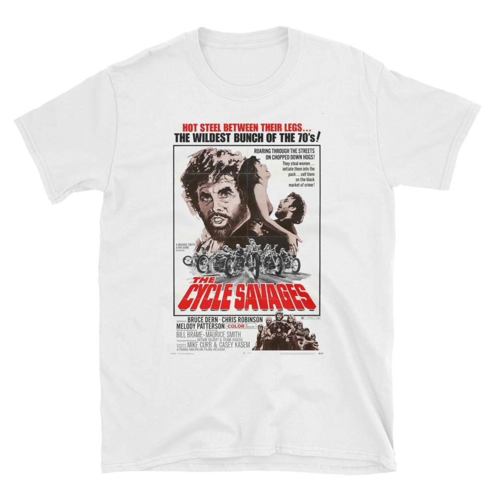 S The Cycle Savages Cult Movie T-Shirt 3981311