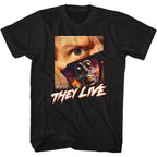 They Live - Movie Poster Slim Fit T-Shirt