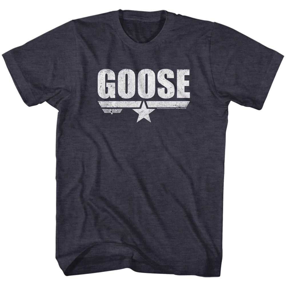 Shirt Top Gun Goose Navy Heather T-Shirt