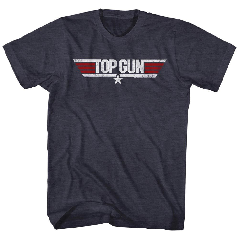 Shirt Top Gun Logo Navy Heather T-Shirt
